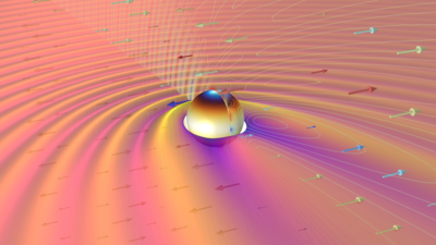 RCS of a Metallic Sphere Using the Boundary Element Method (RF)