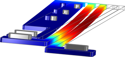 Joule Heating of a Microactuator — Distributed Parameter Version