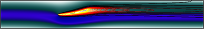Bimetallic Strip in Airflow