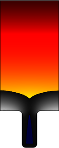 Copper Deposition in a Trench Using the Phase Field Method