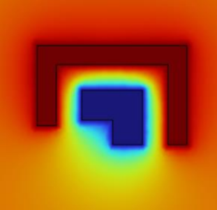 Geometry Optimization of Enzymatic Electrochemical Glucose Sensor