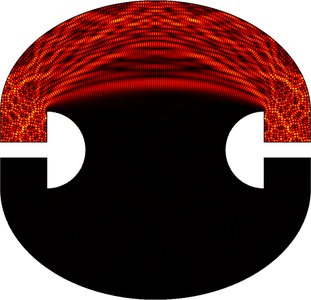 The Penrose Unilluminable Room