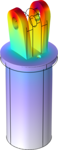 Stiffness Analysis of a Communication Mast's Diagonal Mounting