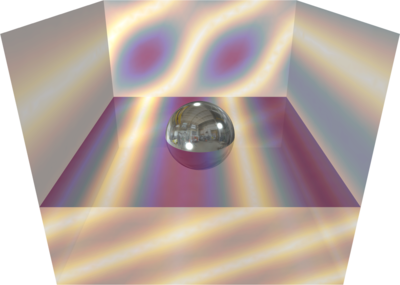 Embedded Scatterer on a Substrate