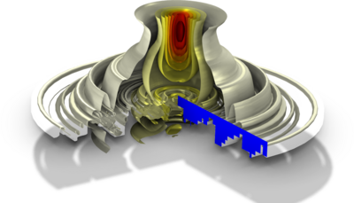 Topology Optimization of a Metalens