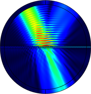 Silicon on Insulator Optical Grating Coupler