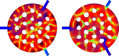Shape Optimization of an Acoustic Demultiplexer