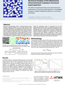 Numerical Simulation of the One-Way Mechanical-Electrochemical Coupling in ...