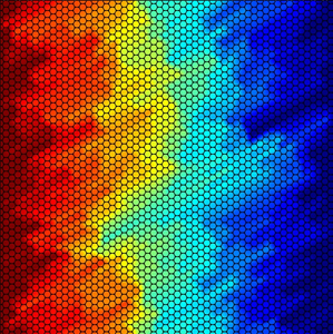 Thermal Conduction in Anisotropic Granular Mixtures