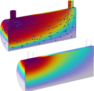 Membrane modeling in carbon capture technology