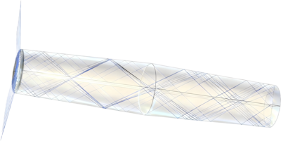 宽光谱大视场角菲涅尔透镜的设计