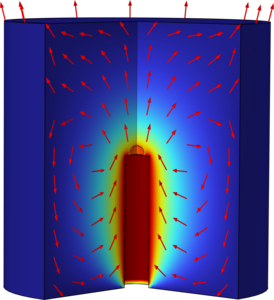Coupled Kinetic-Continuum Analysis of Temperature Jump Reversal During ...