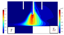 Role of the Diffusion Current in Nonequilibrium Modeling of Welding Arcs