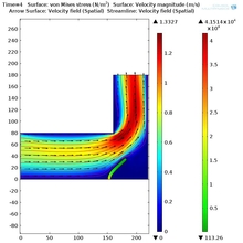Design and Analysis of Fluid Structure Interaction for Elbow Shaped Micro ...