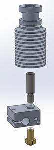 Simulation of a Downsized FDM Nozzle