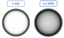 Virtual Long Term Testing of High-Power Fiber Lasers