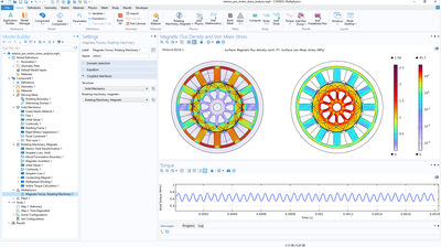 Multiphysics Analysis of Electric Motors 