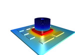 Thermal Analysis of a Disk-Stack Heat Sink