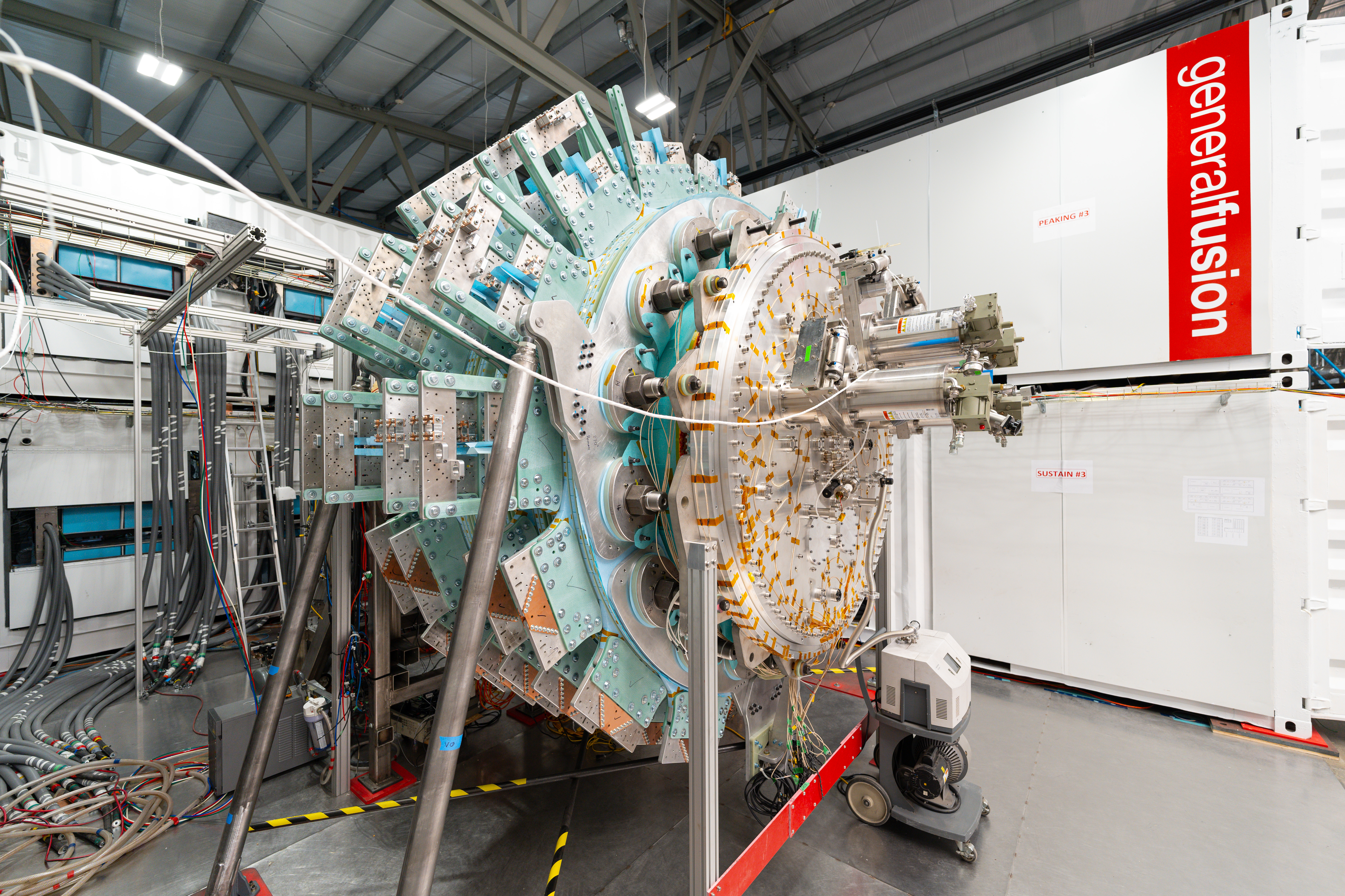 A wide shot of the fully assembled LM26.